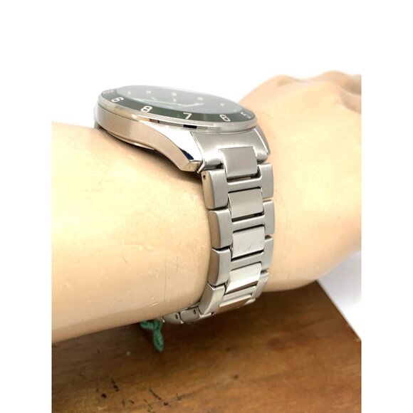 Lacoste Men's Watch 2011129 Quartz Black Dial Silver Stainless Steel 43mm - Picture 11 of 13